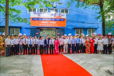 越南HNIVC-FUNA实训中心签约仪式&揭牌仪式隆重举行！！！